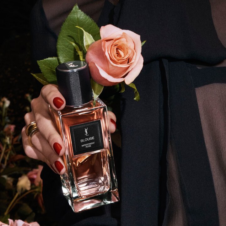 Blouse Impertinent Rose Yves Saint Laurent