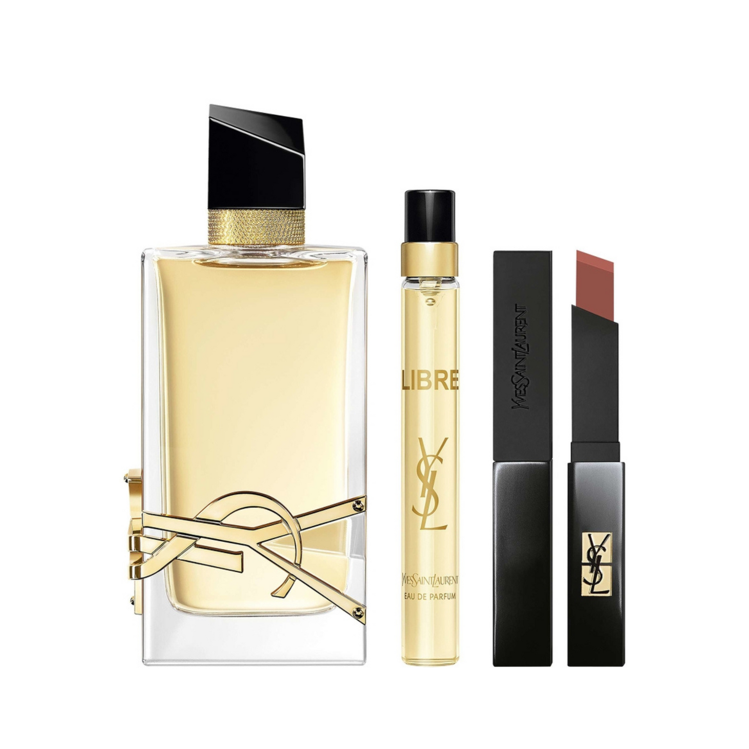 Yves Saint Laurent Libre Eau de Parfum 90ml, 10ml and Lipstick Set