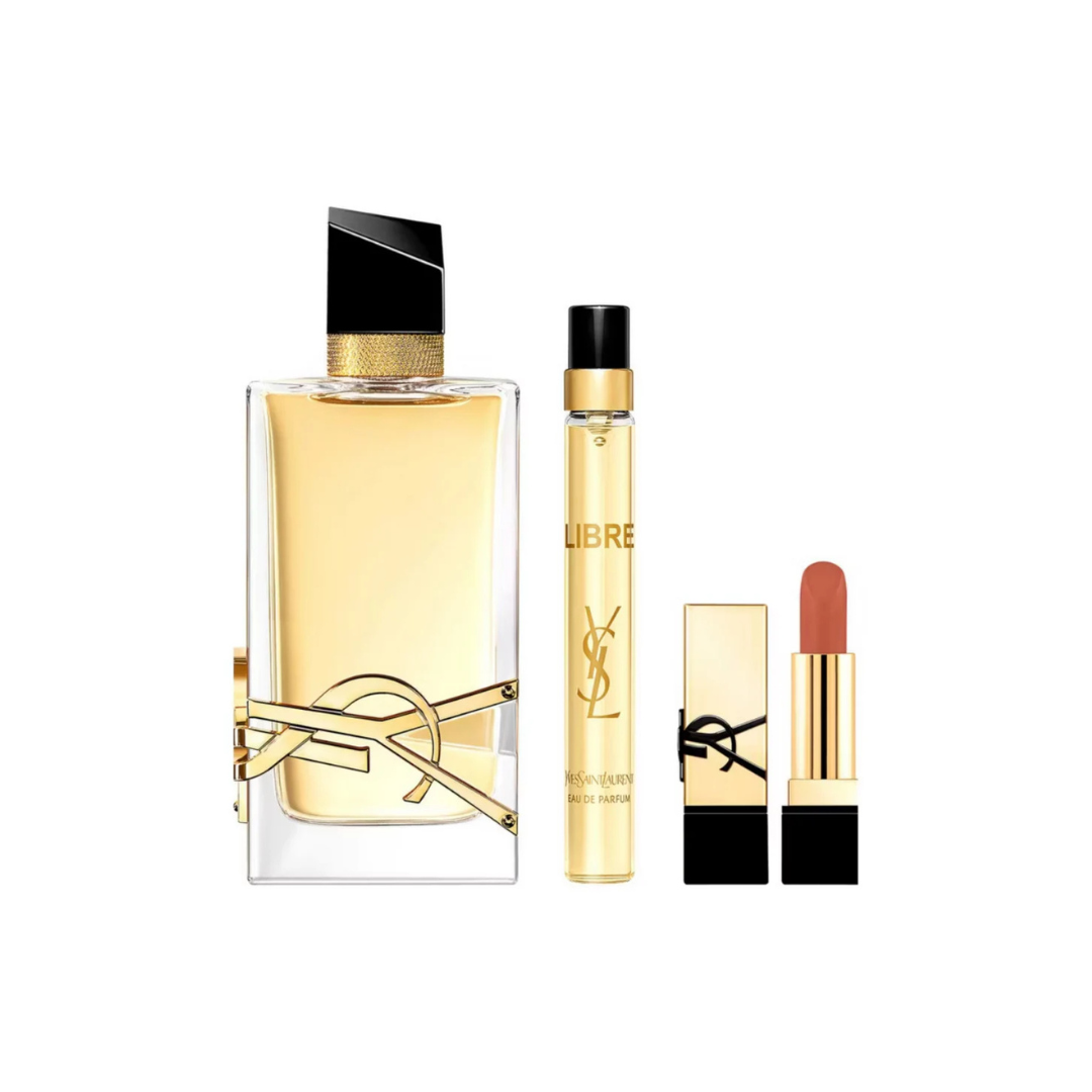 SET YSL LIBRE 90ml EDP + 10ml + Lipstick